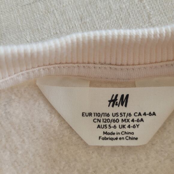 H&M Floral Sweatshirt Tulle Dress - Picture 6 of 7